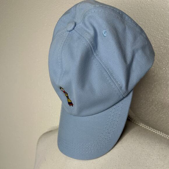 Kowu Light Blue Colombian Embroidered Adjustable Baseball Cap - Picture 3 of 13
